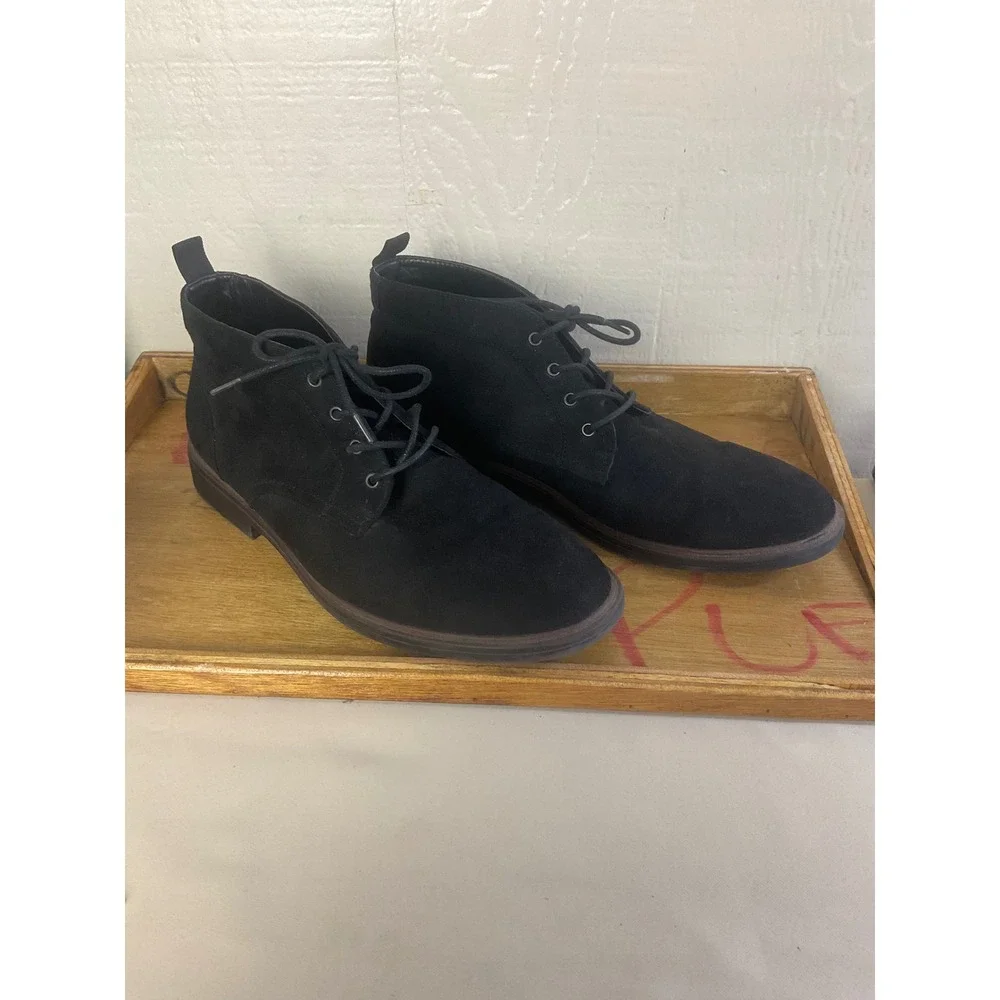 Alfani Shoes‎ Men's 13 Suede Chukka Boots Dress Casual Lace Up Ankle Boots